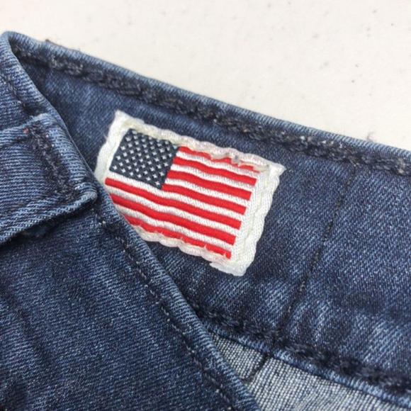 VINTAGE TRUE RELIGION CASEY SKINNY JEANS 27x28 MADE IN USA 🇺🇸 - Picture 9 of 12